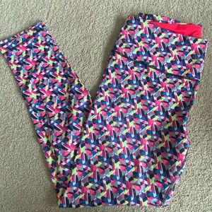 Multicolored medium Victoria’s Secret leggings